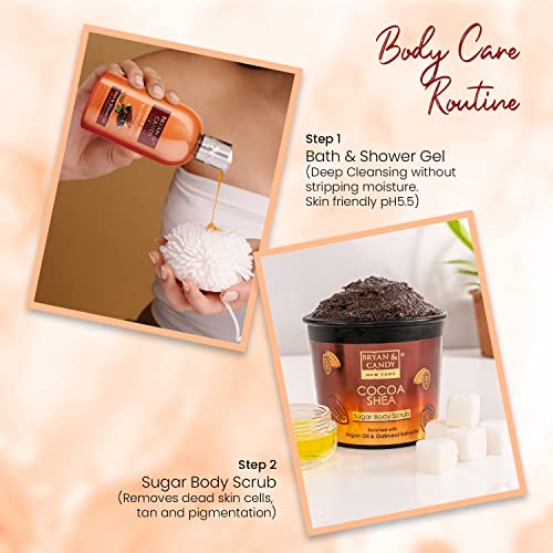 BRYAN  CANDY Bryan & Candy Cocoa Shea Bath Tub Collection,Gift Set For Women And Men, Complete Home Spa Experience.|Ph5.5 Skin Friendly - Image 4