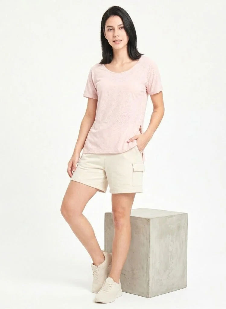 THUGFIT Pink THUGFIT LeapSweep Ladies T-Shirt - Pink for Women | Best Price UAE