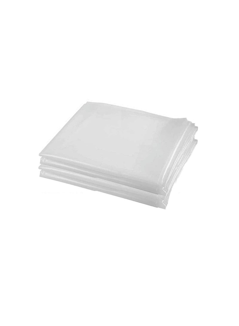 Painters Polythene Sheet Plastic Drop Cloths Sheet, Waterproof Anti-dust Furniture Cover, Disposable Tarp for Painting for Couch Cover and Furniture Cover (100G x 4 Meter) - Image 1