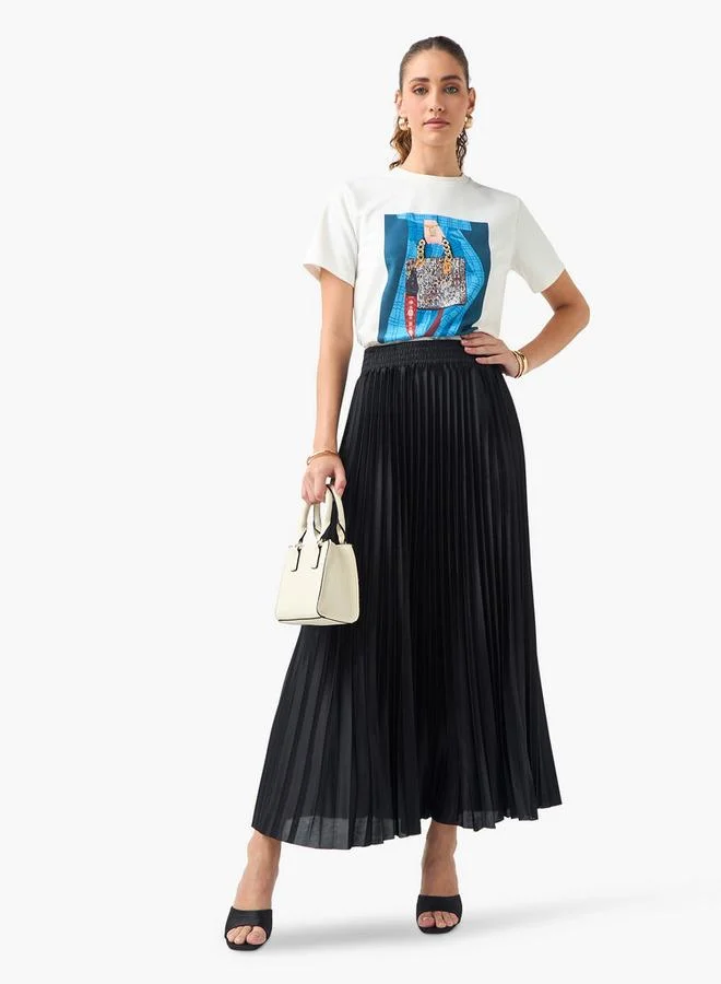 2Xtremz 2Xtremz Pleated Skirt with Elasticated Waistband