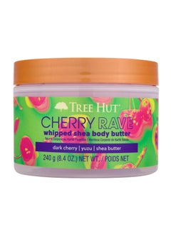 Tree Hut Tree Hut Cherry Rave Whipped Shea Body Butter | Long-lasting Hydration Leaves Skin Feeling Soft & Moisturized | Limited Edition Fall | Nourishing Essential Body Care | 8.4 fl oz. 