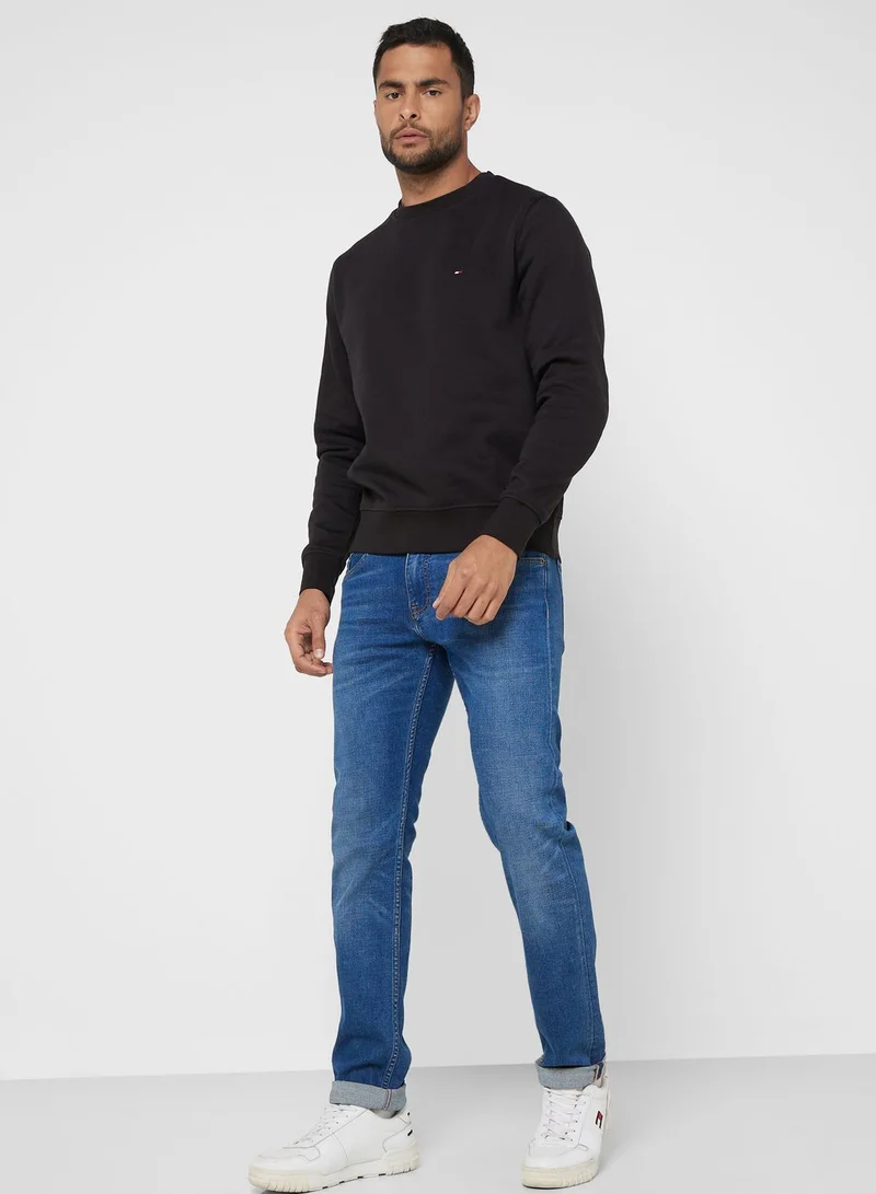 TOMMY HILFIGER Monogram Crew Neck Sweatshirt