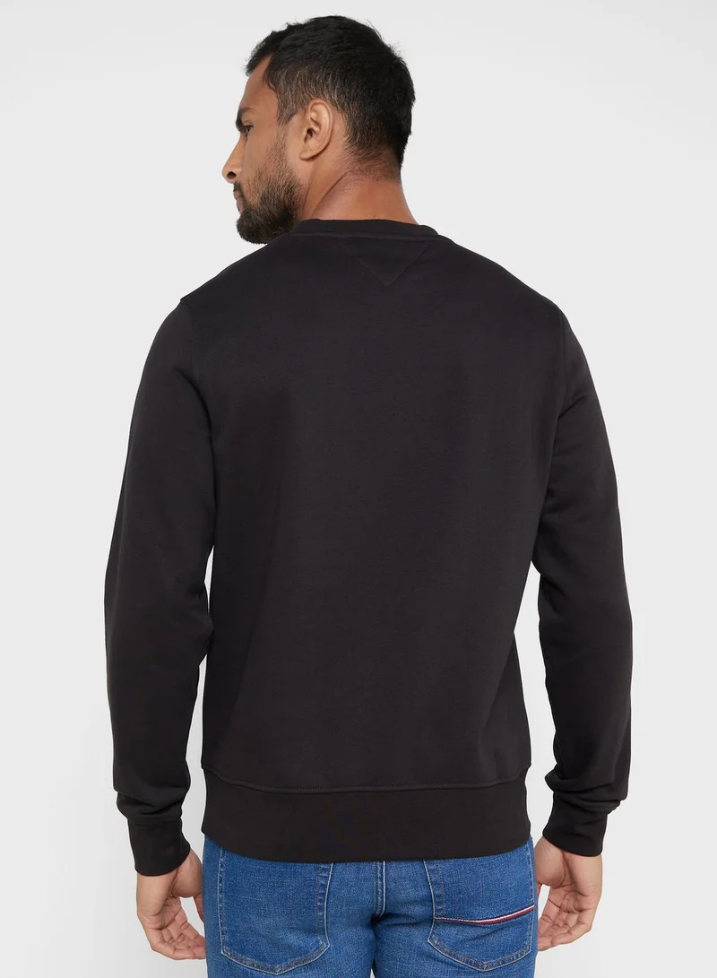 TOMMY HILFIGER Monogram Crew Neck Sweatshirt