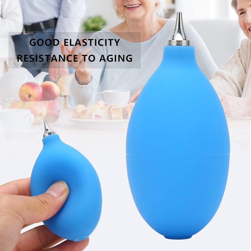 klarako Squeeze Ball Pump Duster for Hearing Aids, Mini Squeeze Ball Pump/Air Duster/Duster Ear Mold Dust Cleaner Air Blower for Hearing Aids Camera Lens Watch,Pump Air Blower - Image 1