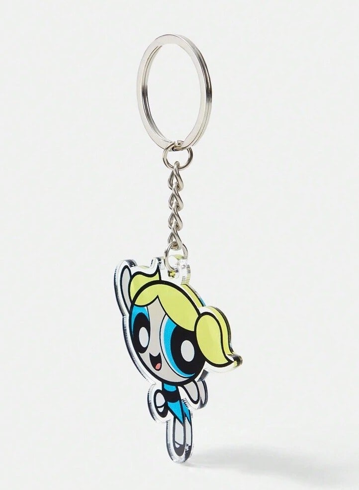 Powerpuff Keychain With Bubbles Design - Image 4