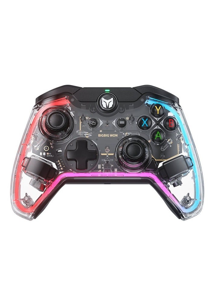 BIGBIG WON Nintendo Switch Gamepad Joystick for Nintendo Switch and Windows 10/11, Wired Pro Controller for PC Gaming, with Dual-Vibration, 6-Axis Gyro, Turbo Function - Image 1