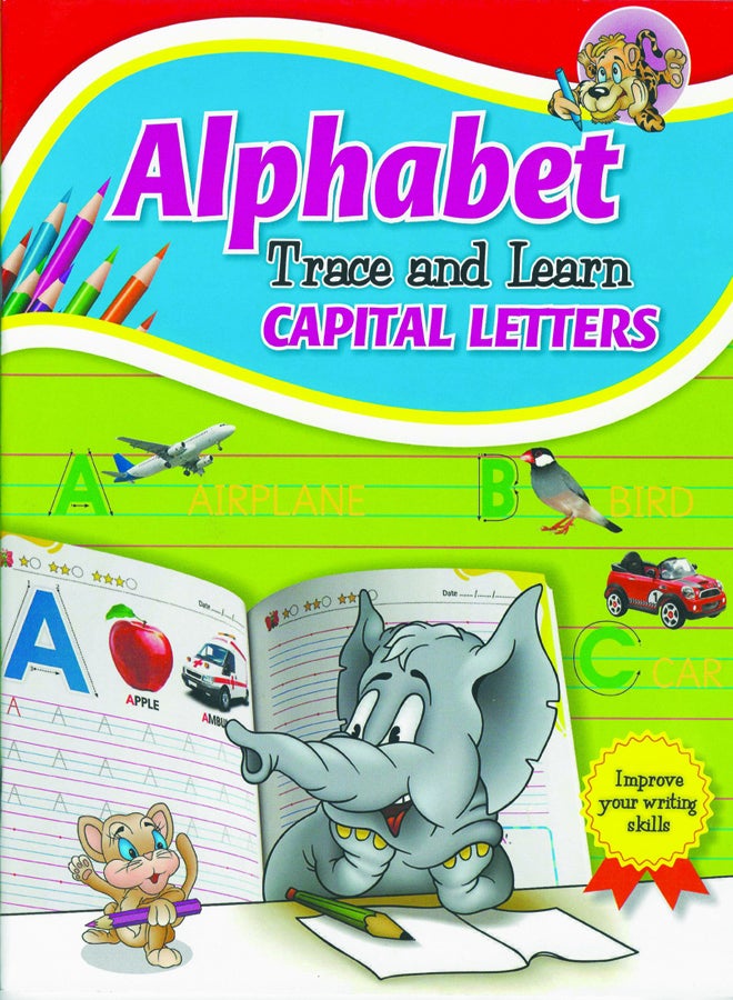 ALPHABET CAPITAL LETTERS TRACE AND LEARN - Image 4