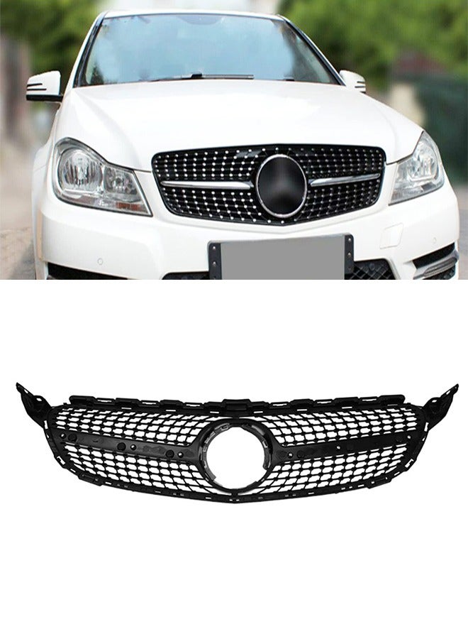Generic Car front grille compatible with Mercedes CW205 Model 2019-2021 Without Camera Hole - Image 1