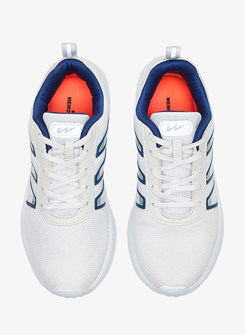 CAMPUS Men Robe Memory Foam Lace-Up Running Shoes-White - Image 3