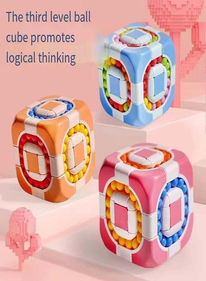 Funspark 3D Maze Game Brain Teaser Puzzle Ball Cube, for Kids and Adults Puzzle Toys Tire Cube Anxiety Relief Gravity Maze Sensory Toys for Adults&Kids Ball - Image 3