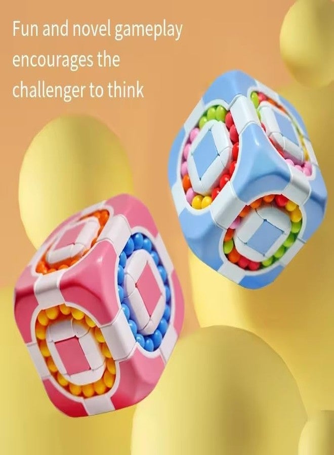 Funspark 3D Maze Game Brain Teaser Puzzle Ball Cube, for Kids and Adults Puzzle Toys Tire Cube Anxiety Relief Gravity Maze Sensory Toys for Adults&Kids Ball - Image 5