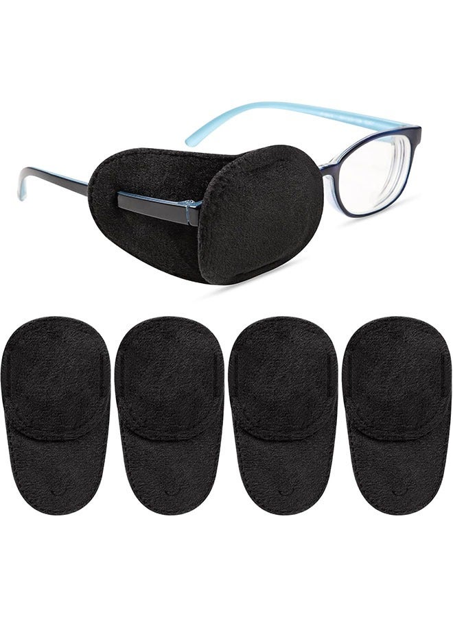 Geustos 4 Pack Eye Patches for Kids Girls Boys Right & Left Eye Patch for Glasses Lazy Eye Patch for Children Treating Lazy Eye Amblyopia Strabismus and After Surgery Full Coverage - Image 1