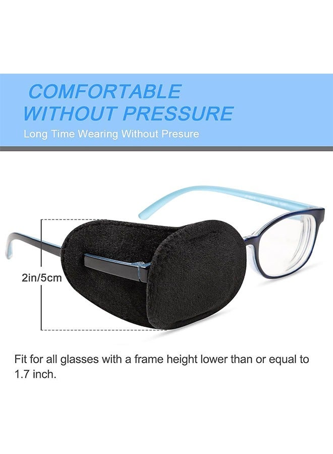 Geustos 4 Pack Eye Patches for Kids Girls Boys Right & Left Eye Patch for Glasses Lazy Eye Patch for Children Treating Lazy Eye Amblyopia Strabismus and After Surgery Full Coverage - Image 3