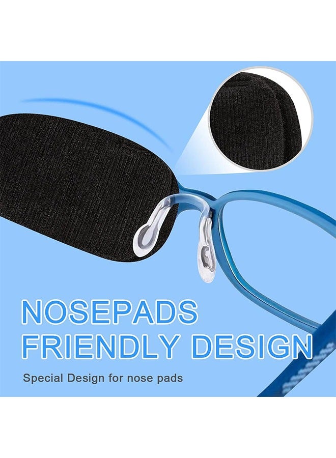 Geustos 4 Pack Eye Patches for Kids Girls Boys Right & Left Eye Patch for Glasses Lazy Eye Patch for Children Treating Lazy Eye Amblyopia Strabismus and After Surgery Full Coverage - Image 4
