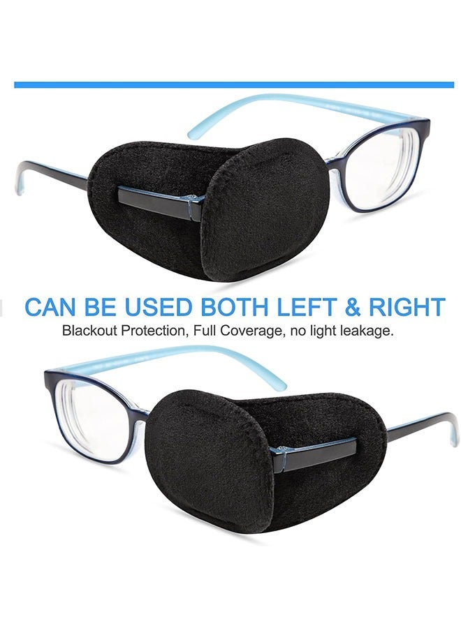 Geustos 4 Pack Eye Patches for Kids Girls Boys Right & Left Eye Patch for Glasses Lazy Eye Patch for Children Treating Lazy Eye Amblyopia Strabismus and After Surgery Full Coverage - Image 5