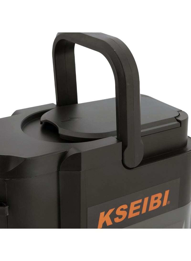 KSEIBI - 20V Cordless Coffee Machine with 0.24 L Removable Water Reservoir, (TOOL ONLY) for Ground Coffee and Coffee Pods. Outdoor Espresso Machine for Camping, Hunting, Small Espresso Machine for Cappuccino, Latte. - Image 1