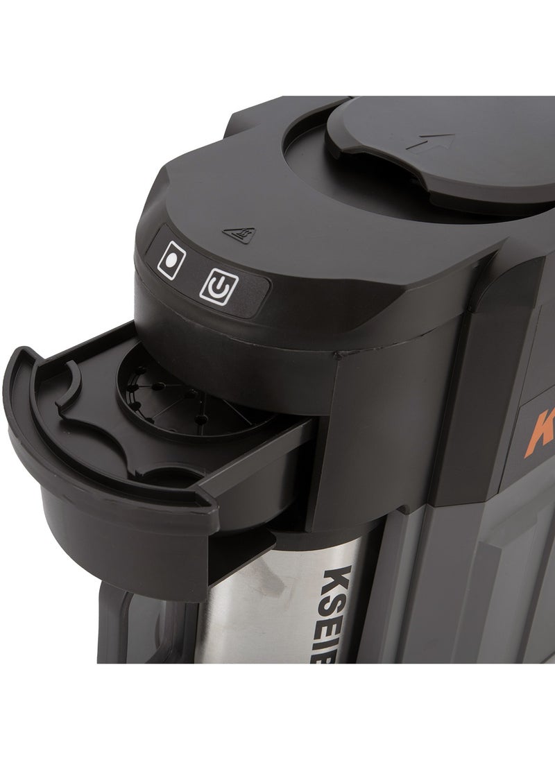 KSEIBI - 20V Cordless Coffee Machine with 0.24 L Removable Water Reservoir, (TOOL ONLY) for Ground Coffee and Coffee Pods. Outdoor Espresso Machine for Camping, Hunting, Small Espresso Machine for Cappuccino, Latte. - Image 1