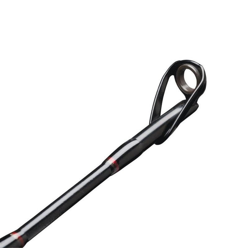 PENN Rampage 6â€™6â€ Nearshore/Offshore Boat Conventional Rod; 1-Piece Fishing Rod, 20-50lb Line Rating, Medium Heavy Rod Power, Moderate Fast Action, Tubular Glass Blank for Extra Strength,Black - Image 2