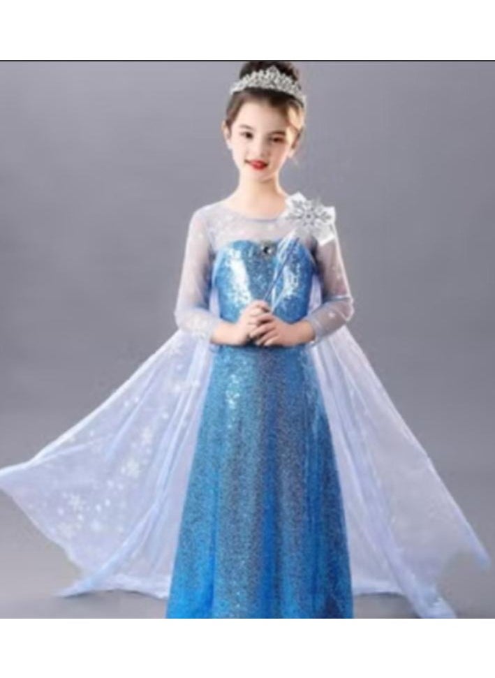 Elsa Princess Dress Frozen Girls' Dress - pzsku/Z41FED9115C65FF989D19Z/45/_/1731030983/a965a37d-3782-400c-adf3-bb4195f28539