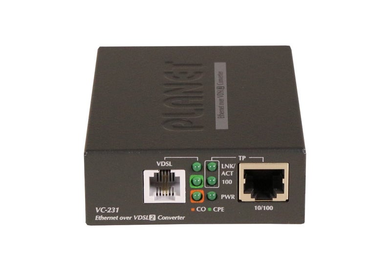 PLANET VC-231 Single port 100/100 Mbps Ethernet to VDSL2 Converter - 30a profile - Image 2