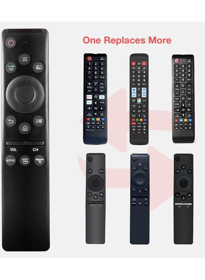 Zaboon Universal Remote-Control For Samsung Smart-Tv Remote-Replacement Of Hdtv 4K Uhd Curved Qled And More Tvs With Netflix Prime-Video Buttons - Image 2
