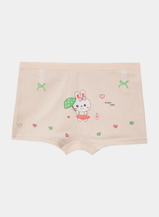 Styli Styli Pack of 4 - Bunny Print Boxer Shorts