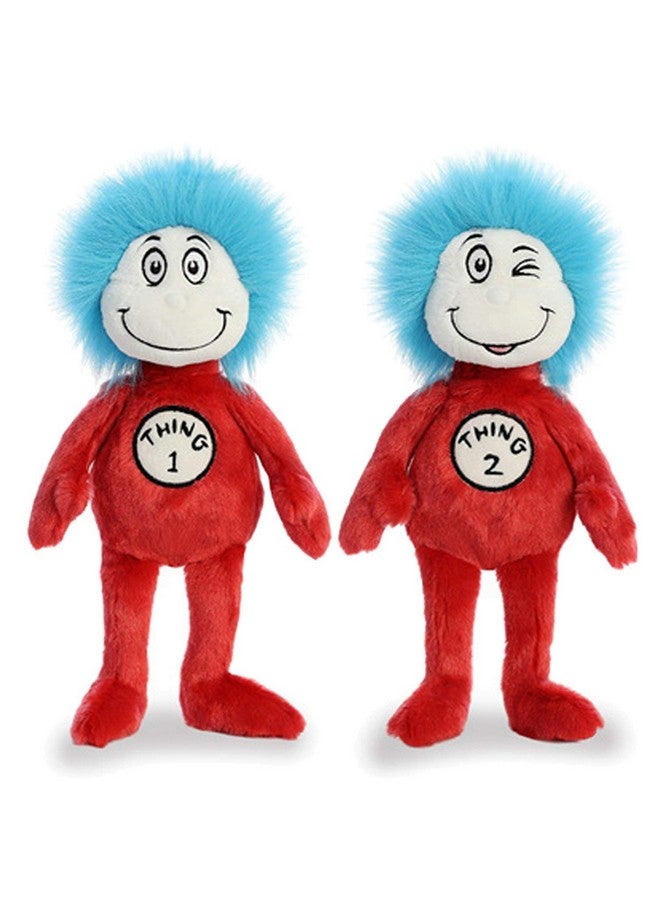 Aurora Plush Bundle of 2, 12" Thing 1 & Thing 2, Multicolor - Image 1