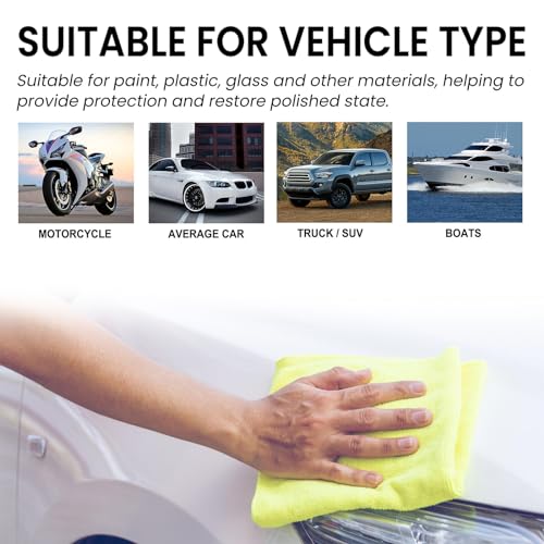 BOBOROI Magic Gem Nano Hydrophobic Ceramic Car Coating Spray, Quick Effect Coating Agent, All-in-One Spray for Quick Cleaning, Polishing & Protection, Waterless Wash & Wax, 16 fl oz - Image 4