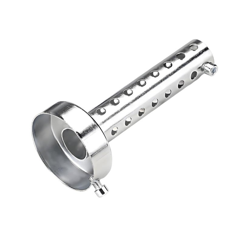 Wevdn Motorcycle Exhaust Silencer Stainless Steel Motorcycle Exhaust Muffler Insert Exhaust Muffler Assembly Turbo Sound Muffler for Motorbike Universal Motorcycle Accessories 60mm - Image 3