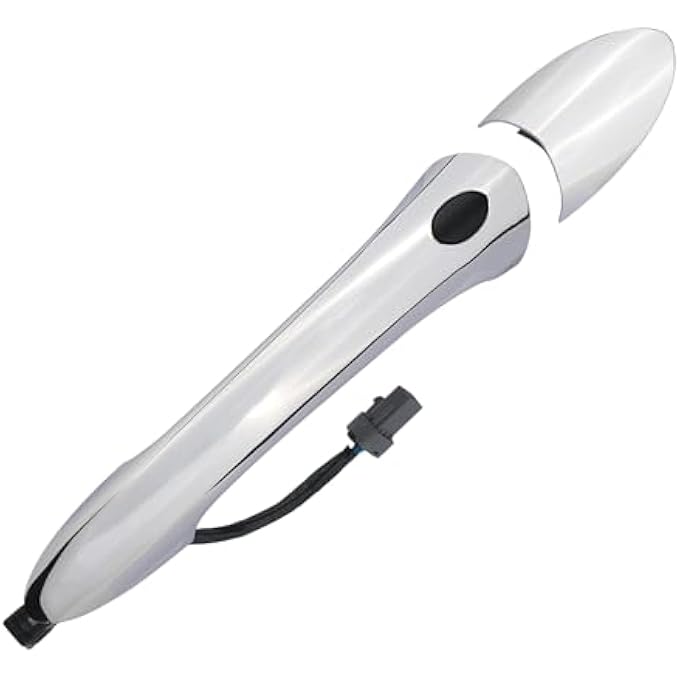 ريحني مقبض الباب الخارجي من جهة الراكب الأمامية اليمنى مع دخول ذكي بدون فتحة مفتاح متوافق مع 20112015 هيونداي سوناتا تحل محل 826513S210 826523S030 - Image 1