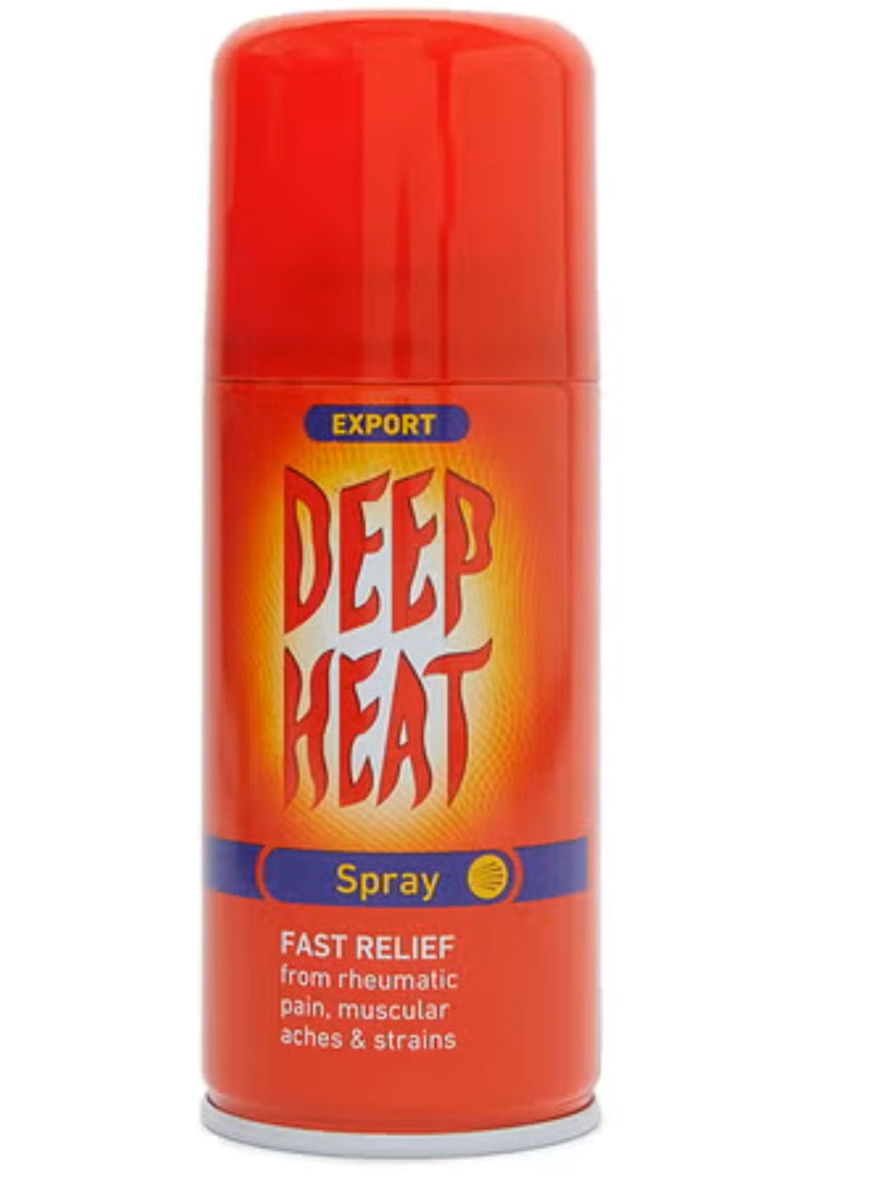 DEEP HEAT - Fast Relief Spray 150ml - Image 1