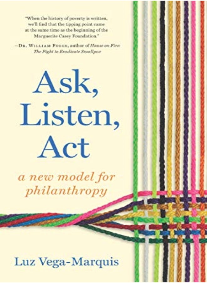 Ask Listen Act A New Model For Philanthropy 