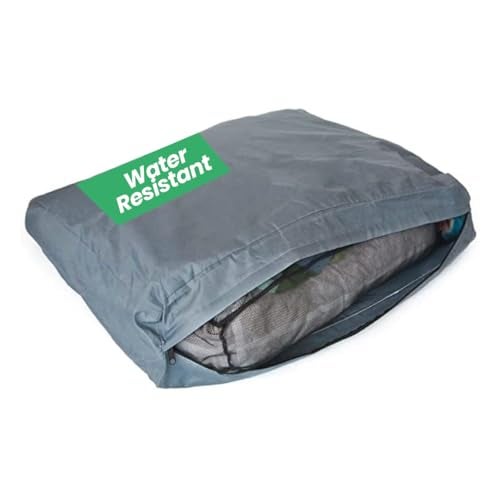 Molly Mutt WaterResistant Dog Bed Liner Polyester Bed Liner for Dogs Easy to Clean Gray Huge 36x 45x 475 - Image 1