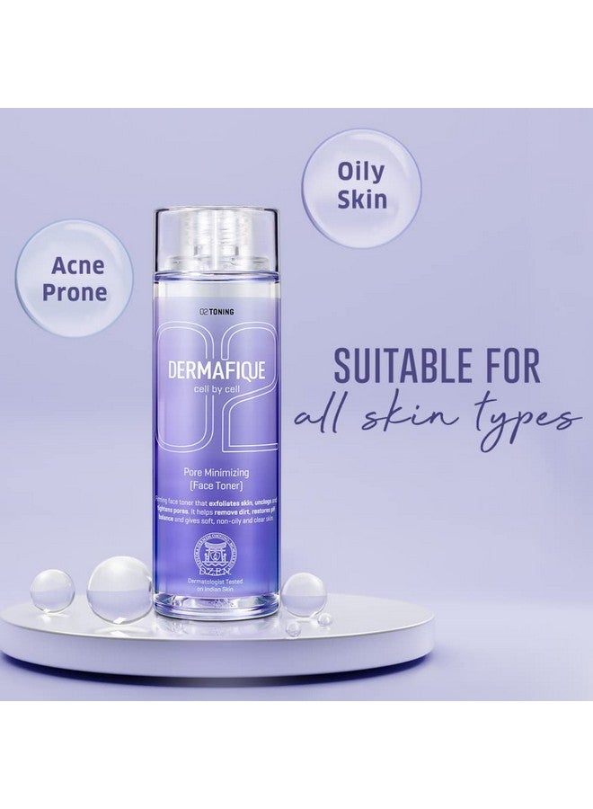Dermafique Pore Minimizing Face Toner - 150Ml, Toner For Oily Skin, Enriched With Glycolic Acid And Niacinamide, Skin Toner That Tighten Pores & Exfoliates Skin | Dermatologist Tested - Image 4