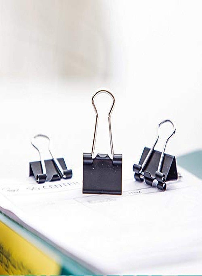 Deli E38566 15mm Binder Clips - Black (Pack of 12 x 6) - Image 5