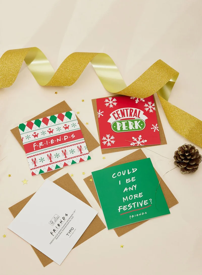 Typo Friends Christmas Card 20 Pack