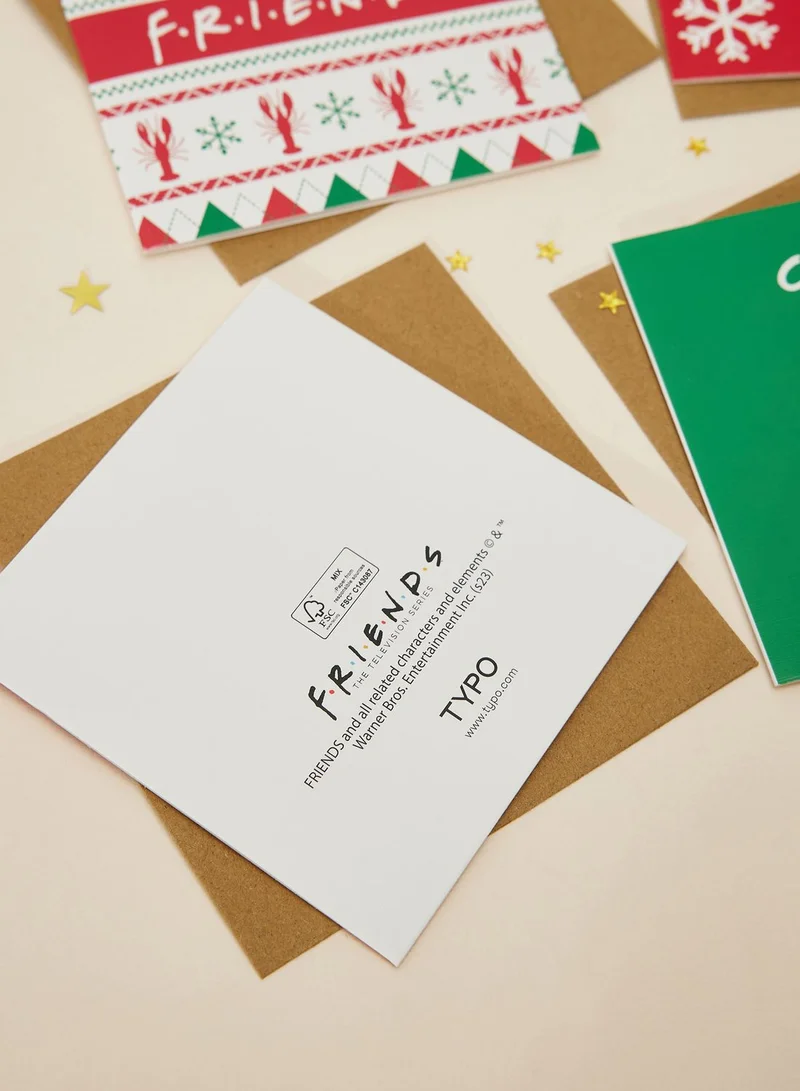 Typo Friends Christmas Card 20 Pack