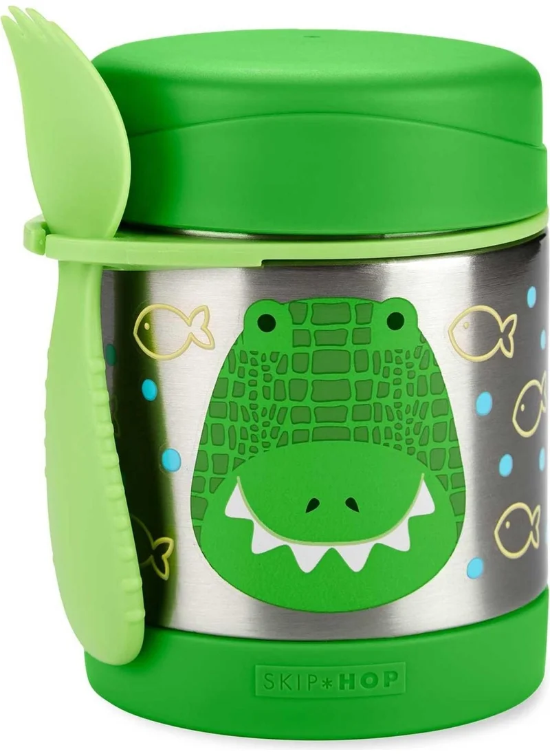 Skip Hop Zoo Stainless Steel Thermos Crocodile