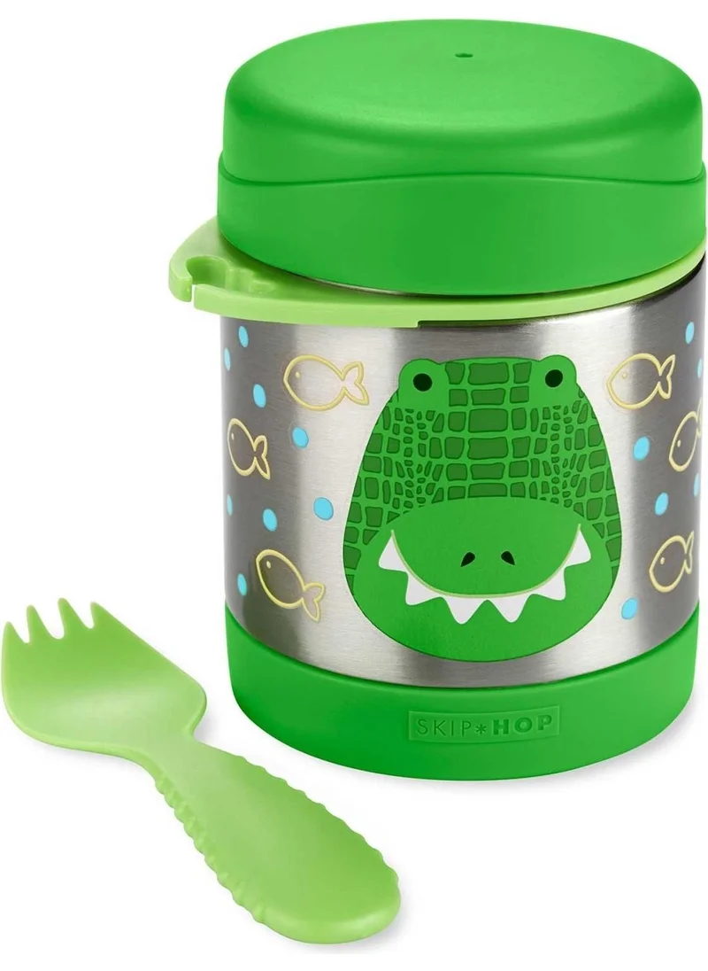 Skip Hop Zoo Stainless Steel Thermos Crocodile