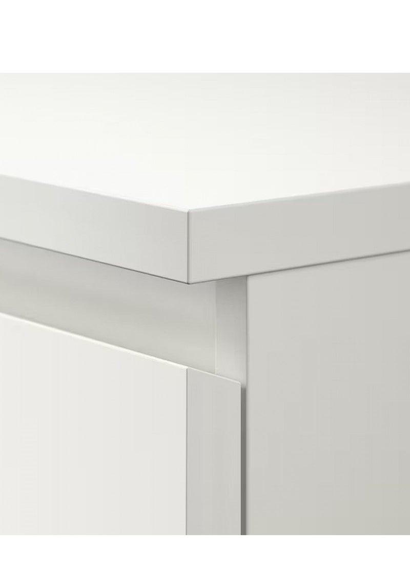 Qasr Albayan - Cabinet of 3 drawers white80x78 cm - Image 1