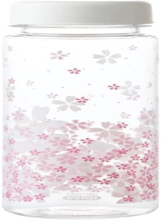 LocknLock IT Tritan Bottle Flower Edition 500ML (White lid) ABF613RW