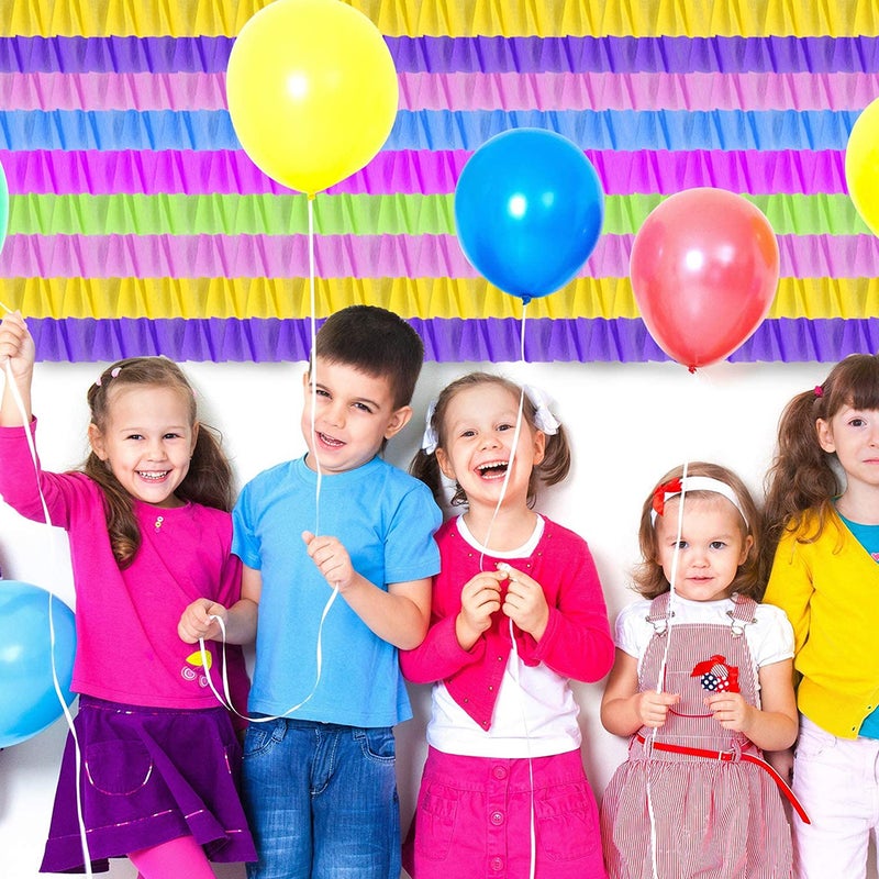 12 Pcs Crepe Paper Party Streamer Paper Decorations for Birthday Wedding Concert and Various Festivals (9m/Roll) - Image 5