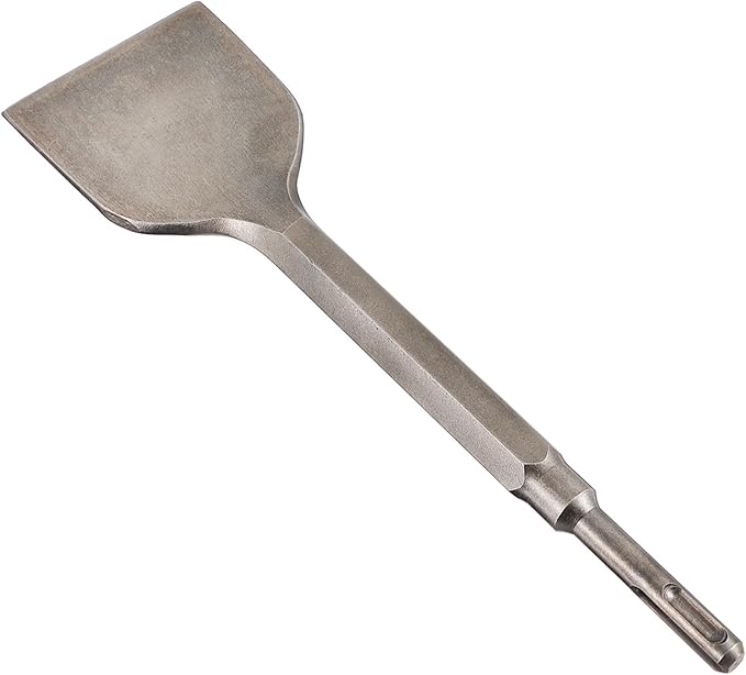 Heavy Duty Chisel For Tile Concrete Removal Thinset Adhesive Scraping 28X7cm Size - Image 1