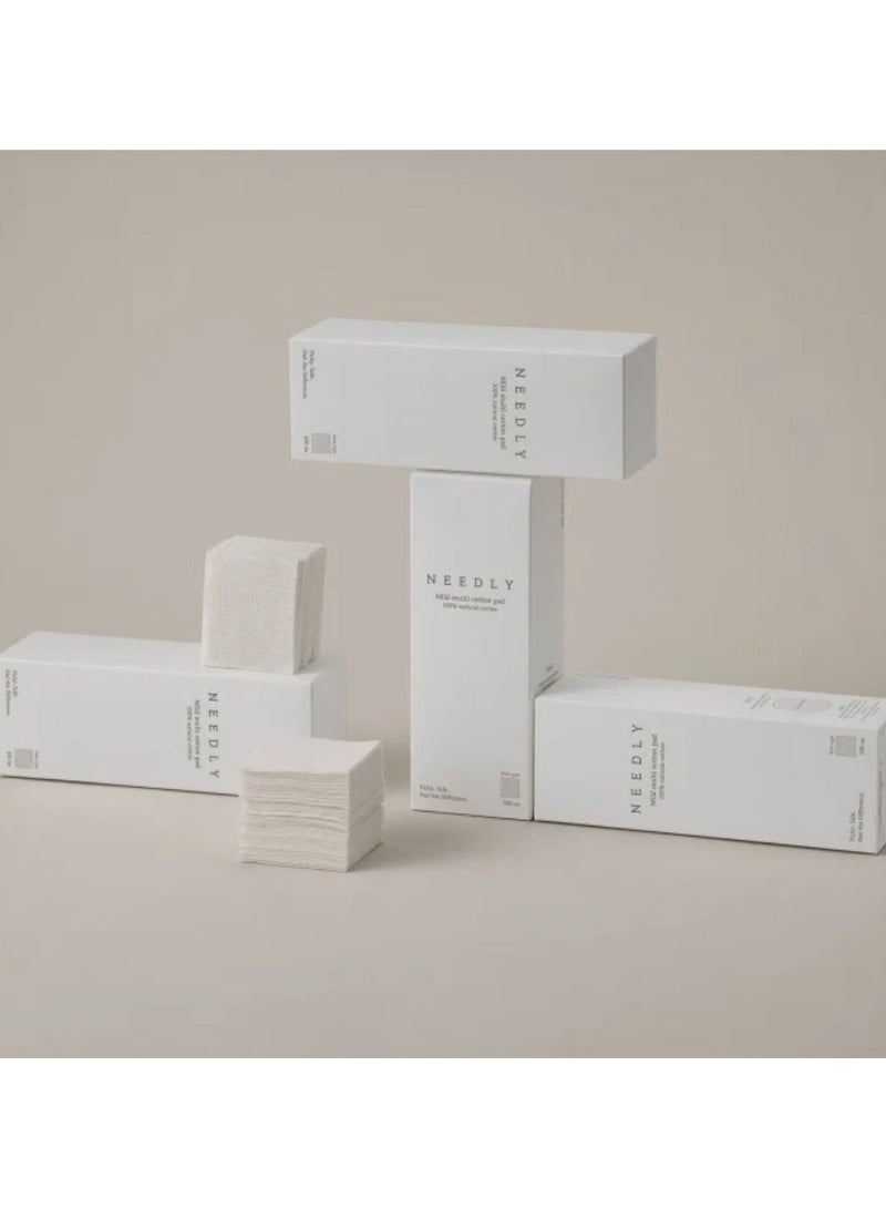 Needly Mild Multi Cotton Pad 100% Pure Cotton 100 unit - Image 4