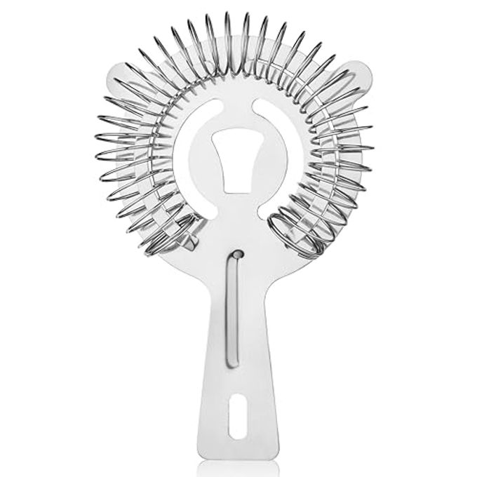 True Hawthorne Strainer, Stainless Steel Strainer, Cocktail Strainer for Drinks, Martini Strainer, Strainer for Bartending, Bar Accessories, Bar Tools