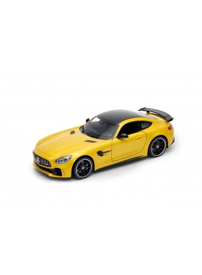 Welly - Mercedes-Amg GTR 1/24 Yellow Die Cast Model - 24081
