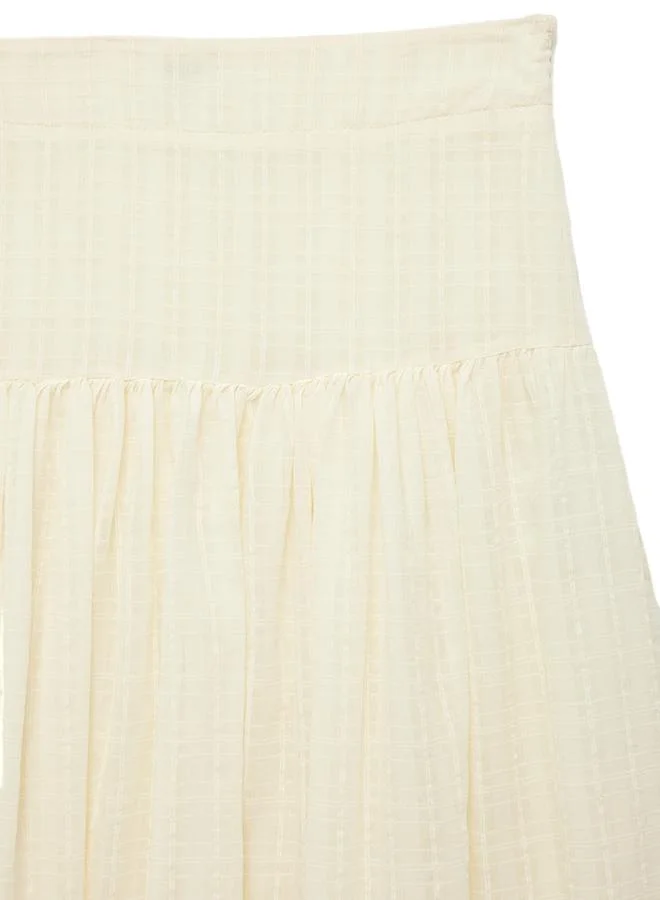 Koton  Pleated Plaid Skirt for Women | Best Price UAE