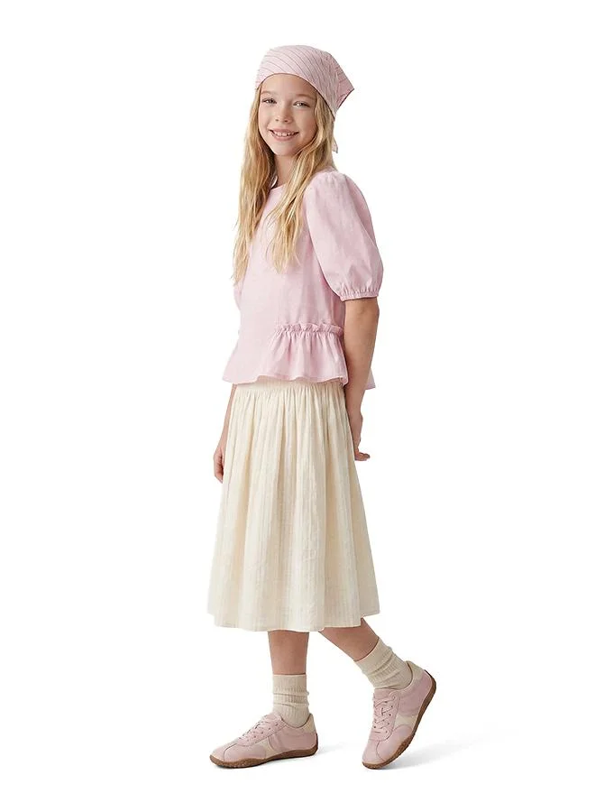 Koton  Pleated Plaid Skirt for Women | Best Price UAE