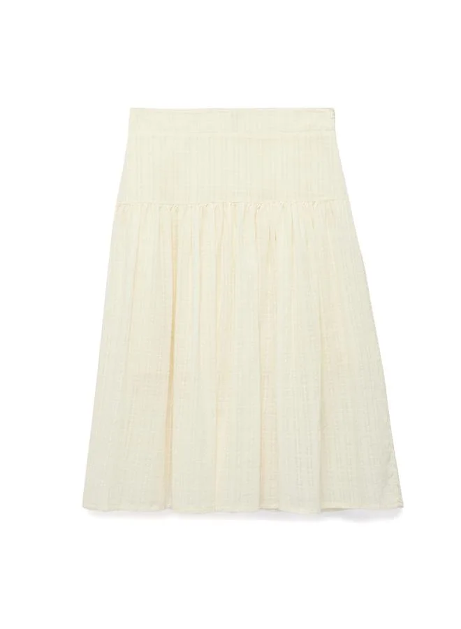 Koton  Pleated Plaid Skirt for Women | Best Price UAE