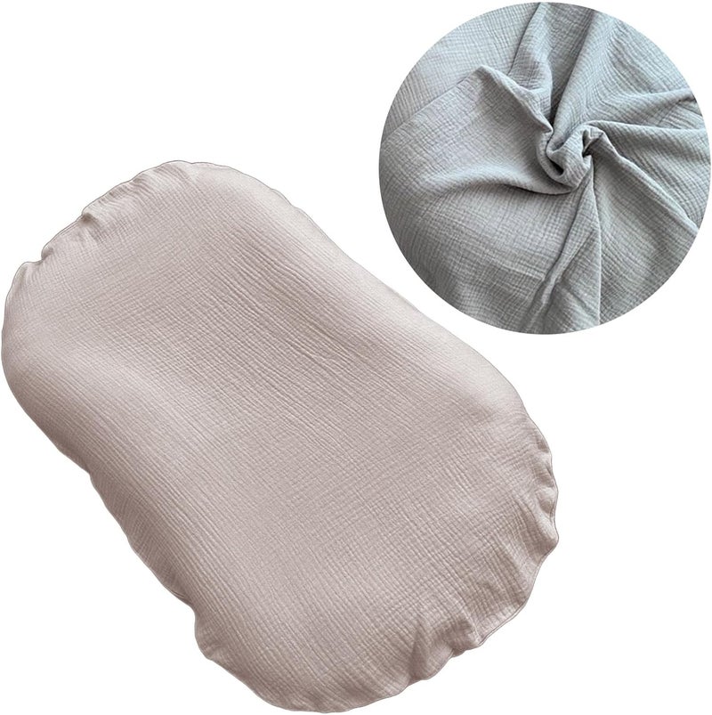 Safe & Gentle Crib Sheet Newborns Comfortable Cotton Prams Lightweight Strollers Soft Breathable Cotton Sheet Comfortable Crib Sheet Multiple Sheet Pram Fitted Sheet Comfortable - Image 2
